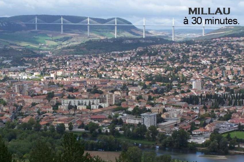 Chambre Au Calme Avec Spa Privatif Gratuit Sud Aveyron Les Palmiers Des Causses Saint-Rome-de-Tarn Екстер'єр фото